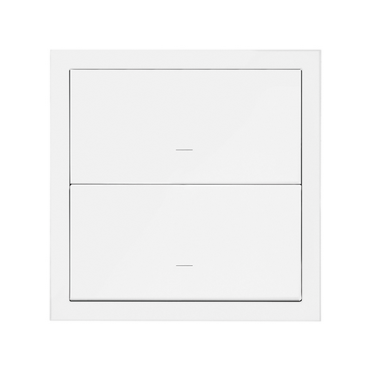 Panel 1-krotny: 2 klawisze; biały mat - KONTAKT SIMON - 10020103-230