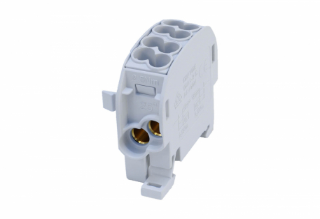 BLOK ROZDZIELCZY ODGAŁĘŹNY SCB 25 CU 80110 SIMBLOCK SZARY - SIMET - 81503002