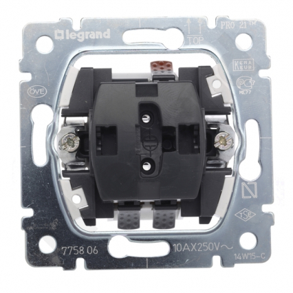 ŁĄCZNIK SCHODOWY POJEDYNCZY 10AX 250V SISTENA LIFE - LEGRAND - 775806