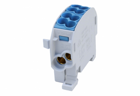 SCB 25-Cu Blok rozdzielczy - odgałęźny Cu 80110 SIMBLOCK niebieski - SIMET - 81503003