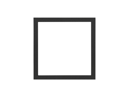 Ramka matrix 1-krotna; czarny mat - KONTAKT SIMON - 10000610-238