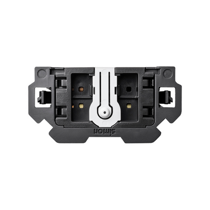 Łącznik schodowy naciskowy (mechanizm 1/2, bez ramki montażowej) 16 AX, 250V~, 1click - KONTAKT SIMON - 10000211-039