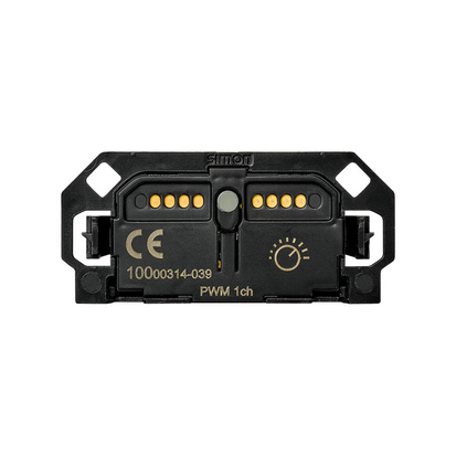 Ściemniacz do taśm LED (mechanizm 1/2, bez ramki montażowej), 120 W przy 12 Vdc / 240 W przy 24 Vdc - KONTAKT SIMON - 10000314-039