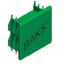 Nakładka ochronna NOW40x40 - BAKS - 760400