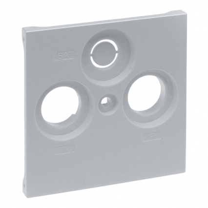 PLAKIETKA TV-R-SAT 30MM ALUMINIUM SUNO - LEGRAND - 721374