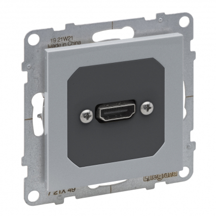 GNIAZDO HDMI - 1.4 ALUMINIUM SUNO - LEGRAND - 721349