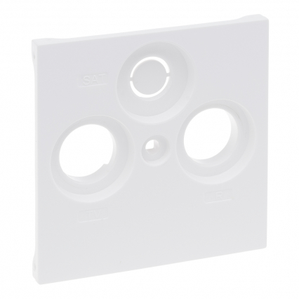 PLAKIETKA TV-R-SAT 30MM BIAŁY SUNO - LEGRAND - 721174