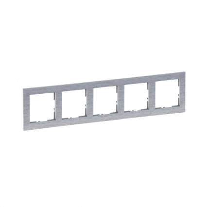 RAMKA - 5X ALUMINIUM SZCZOTKOWANE SUNO - LEGRAND - 721565