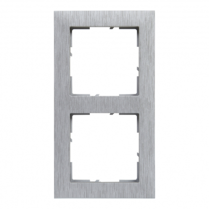 RAMKA - 2X ALUMINIUM SZCZOTKOWANE SUNO - LEGRAND - 721562