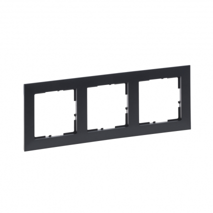RAMKA - 3X CIEMNOSZARY SUNO - LEGRAND - 721553
