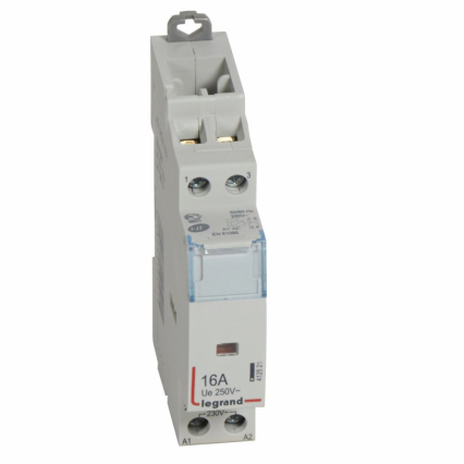 STYCZNIK MODUŁOWY 16A AC1 2 BIEGUNY 1NO-1NC STEROWANIE 230V AC SM416 - LEGRAND - 412521