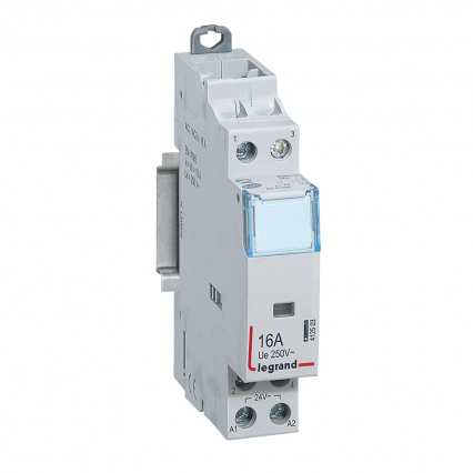 STYCZNIK MODUŁOWY 16A AC1 2 BIEGUNY 1NO-1NC STEROWANIE 24V AC SM416 - LEGRAND - 412503