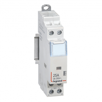 STYCZNIK MODUŁOWY 25A AC1 2 BIEGUNY 2NO STEROWANIE 24V AC SM425 - LEGRAND - 412505