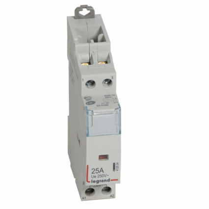 STYCZNIK MODUŁOWY 25A AC1 2 BIEGUNY 2NC STEROWANIE 230V AC SM425 - LEGRAND - 412524
