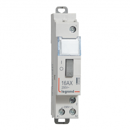 PRZEKAŹNIK 16A STYK 1NO BISTABILNY 230V AC STYK 1NO - LEGRAND - 412408