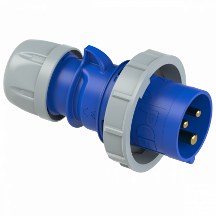 WTYCZKA PRZENOŚNA SHARK 16A 230V 2P+Z TWIST - PCE - 0132-6
