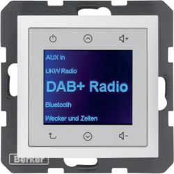 B.x Radio Touch DAB+ biały mat - HAGER - 29849909