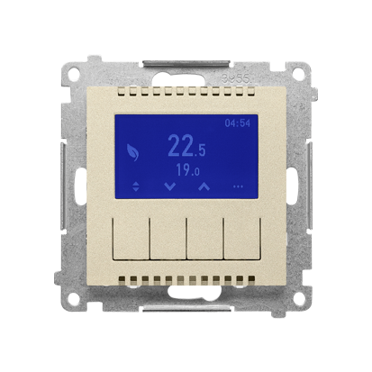 Termostat programowalny z wyświetlaczem (moduł); Szampański mat Simon 55 - KONTAKT SIMON - TETD1A.01/144
