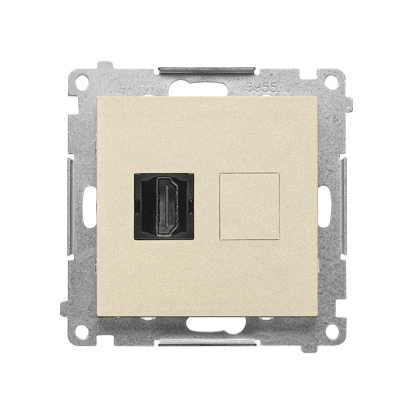 Gniazdo HDMI (moduł); Szampański mat Simon 55 - KONTAKT SIMON - TGHDMI.01/144