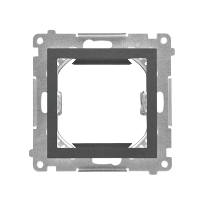 Adapter (przejściówka) na osprzęt standardu 45 × 45 mm; Grafitowy mat Simon 55 - KONTAKT SIMON - TA45.01/116