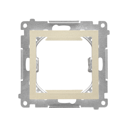 Adapter (przejściówka) na osprzęt standardu 45 × 45 mm; Szampański mat Simon 55 - KONTAKT SIMON - TA45.01/144