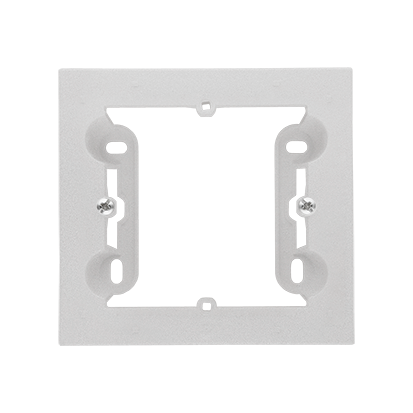 Puszka natynkowa 1-krotna do ramek LINE/DUO. Wyokość: 40mm; Aluminium mat Simon 55 - KONTAKT SIMON - TPN1/143