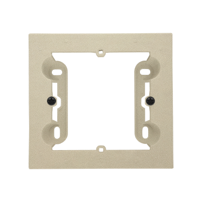 Puszka natynkowa 1-krotna do ramek LINE/DUO. Wyokość: 40mm; Szampański mat Simon 55 - KONTAKT SIMON - TPN1/144