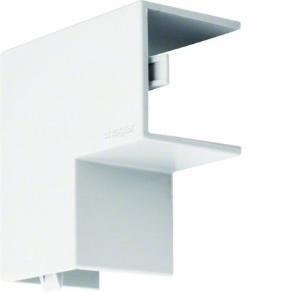 TEHALIT.LF KĄT PŁASKI 25X25MM, BIAŁY - HAGER - LF2502559016