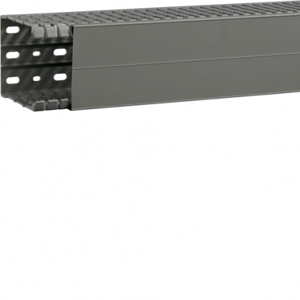 KANAŁ GRZEBIENIOWY 100x80 szary wys=100mm szer=80mm pcv (szt=2mb /opak=16m) - HAGER - BA7A100080