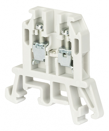 ZŁĄCZKA SZYNOWA GWINTOWA 2,5MM2 ZUG-G2,5 SZARY - POKÓJ - A11-0078