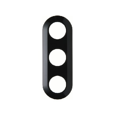 RAMKA POTRÓJNA CZARNY 1930 - HAGER - 138131