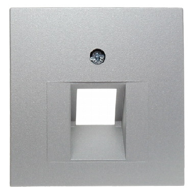 ELEMENT CENTRALNY DO GNIAZDA PRZYŁĄCZENIOWEGO UAE POJEDYNCZEGO ALUMINIUM B.KWADRAT/B.7 - HAGER - 14071404