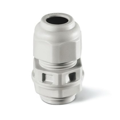 DŁAWIK KABLOWY IZOLACYJNY METRYCZNY M12X1.5 Z NAKRĘTKĄ - SCAME - 805.5412