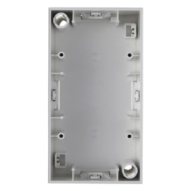 PUSZKA PODWÓJNA NATYNKOWA BIAŁY B.KWADRAT - HAGER - 5310429909