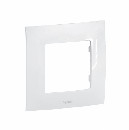 NOWE NILOE - RAMKA POJEDYNCZA BIAŁA (WHITE) - LEGRAND - NP111WH