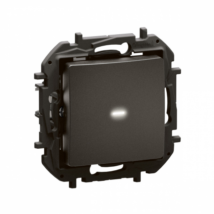 NOWE NILOE - ŚCIEMNIACZ PRZYCISKOWY Z N 150 W CZARNY - LEGRAND - NP2410BK