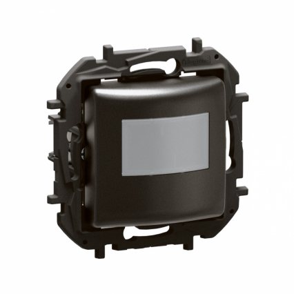 NOWE NILOE - DETEKTOR RUCHU BEZ N 2-100 W LED CZARNY - LEGRAND - NP2512BK
