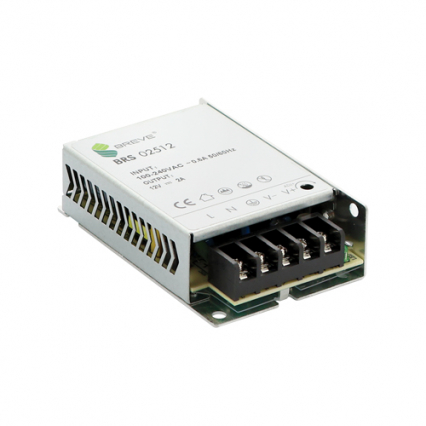 ZASILACZ IMPULSOWY BRS 230/12V 2A 24W MODUŁOWY DO WBUDOWANIA, UZAS: 85-264V AC - BREVE - 17000-1875