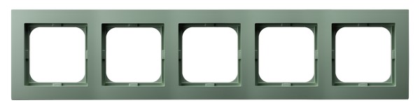 RAMKA PIĘCIOKROTNA  ZIELONY MAT AS - OSPEL - R-5G/84