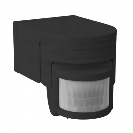 CZUJNIK RUCHU PIR 1200W 160° MAX.12M IP44 CZARNY SLICK JQ-L-B - KANLUX - 8391