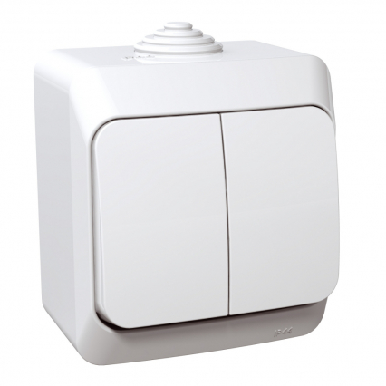 ŁĄCZNIK ŚWIECZNIKOWY BIAŁY CEDAR P. - SCHNEIDER ELECTRIC - WDE000550