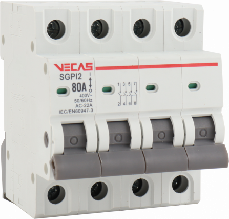 Modułowy rozłącznik izolacyjny 100A 4P - KKLN - VCS-SGPI2-100-4P