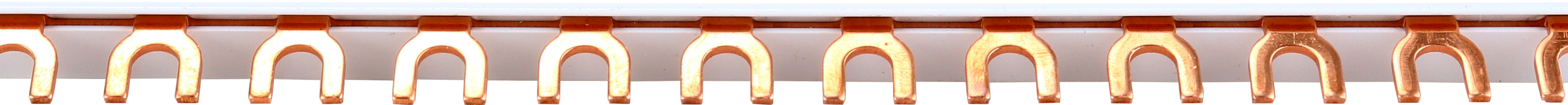 Szyna prądowa łączeniowa 1P 63A 10mm2 (54 mod.) typ widełkowy - KKLN - VCS-BB-F-1P-63-54M