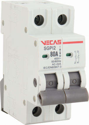Modułowy rozłącznik izolacyjny 80A 2P - KKLN - VCS-SGPI2-80-2P