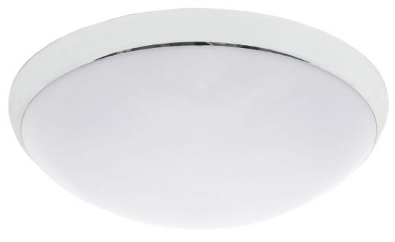 PLAFONIERA IP44 75W E27 CAMEA Z CZUJNIKIEM RUCHU MATOWA BIAŁA - LENA LIGHTING - 202452
