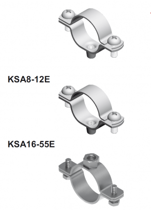 Obejma kablowa KSA8  - BAKS - 805108