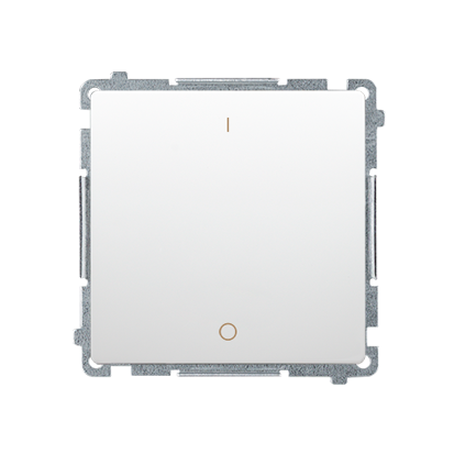 Łącznik dwubiegunowy (moduł) 10AX, 250V~, szybkozłącza; biały - KONTAKT SIMON - BMW2.01/11