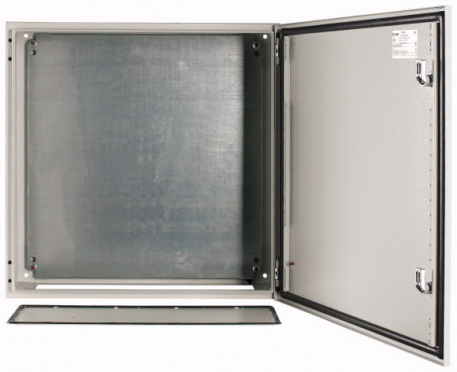 OBUDOWA METALOWA 600X600X200MM Z PŁYTĄ MONTAŻOWĄ IP65 CS - EATON - 111698
