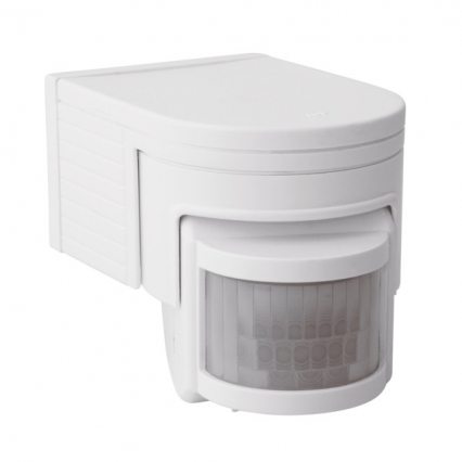 CZUJNIK RUCHU PIR 1200W 160° MAX.12M IP44 BIAŁY SLICK JQ-L-W - KANLUX - 8390