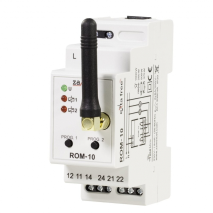 RADIOWY ODBIORNIK MODUŁOWY 2-KANAŁOWY ROM-10 - ZAMEL - EXF10000044